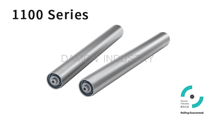 Gravity Conveyor Roller with Semi-Precision Brearing